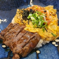 Steak Omelette Don