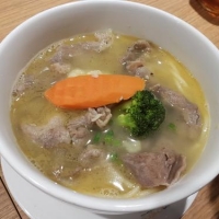 Spaghetti Chicken Soup