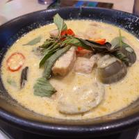 Green Curry Chicken with Rice