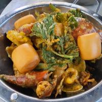 Signature Shellwok with Salted Egg Sauce