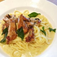 Thai Green Curry Grilled Pasta