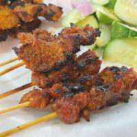 Food at Kedai Satay