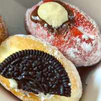 Orea Crunch & Red Velvet Donut Boms