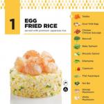 Egg Fried Rice and Prawn