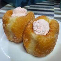 Strawberry Cream Donut