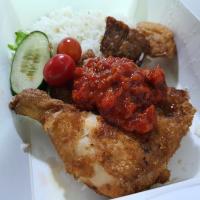 Nasi Ayam Penyet