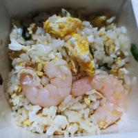 Egg Fried Rice with Prawn