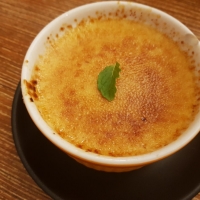 Chempedak Creme Brulee