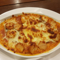 Chicken Ham and Sausage Baked Rice