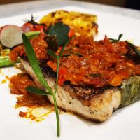 Pan-seared Barramundi