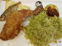 Nasi Lemak Chicken Drumstick