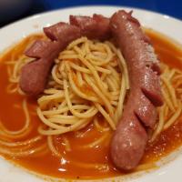 Spaghetti with Chicken sausage