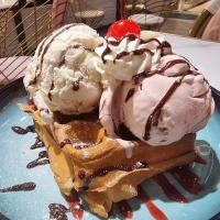 Waffles Ice Cream