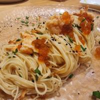 Chilled Truffle Capellini with Scallops