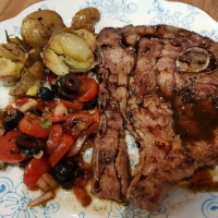 Lamb Shoulder in Balsamic Creme