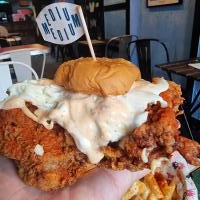 Food at Chix Hot Chicken