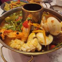 Red Tom Yum Soup (Seafood)