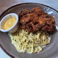 Cream Pasta with Chicken (Student Meal)