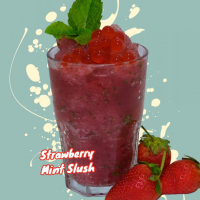 Strawberry Mint Slush