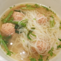 Chicken Ball Noodle Soup