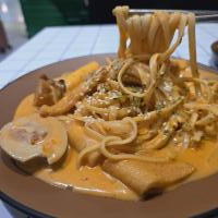 Rose Tteokbokki Pasta