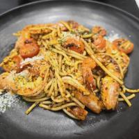 Tiger Prawn Aglio Olio