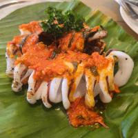 Sotong Bakar Balado Merah