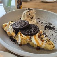 Midnight Crush Croffle