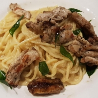 Thai Green Curry Grilled Chicken Pasta