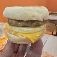 Poppy Sausage Egg Muffin