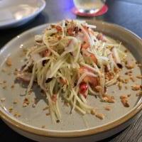 Thai Mango Salad with BBQ Octopus