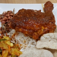 Sambal Chicken Nasi Lemak