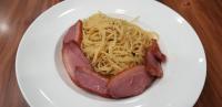 Smoked Duck Aglio Olio