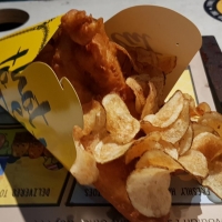 Dory with Crispy Potato Chips