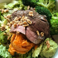 Salad with Grass-Fed Ribeye