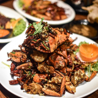 Sichuan Mala Fried Crab