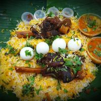 Lamb Shank Briyani