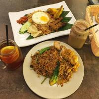 Bak Mee Goreng Ayam and Nasi Goreng Istimewa