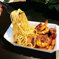 Aglio Olio & Grilled Prawn