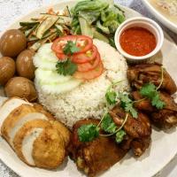 Hainanese Chicken Rice Dulang