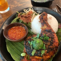 Food at Taliwang Restaurant