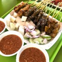 Food at Pondok Satay